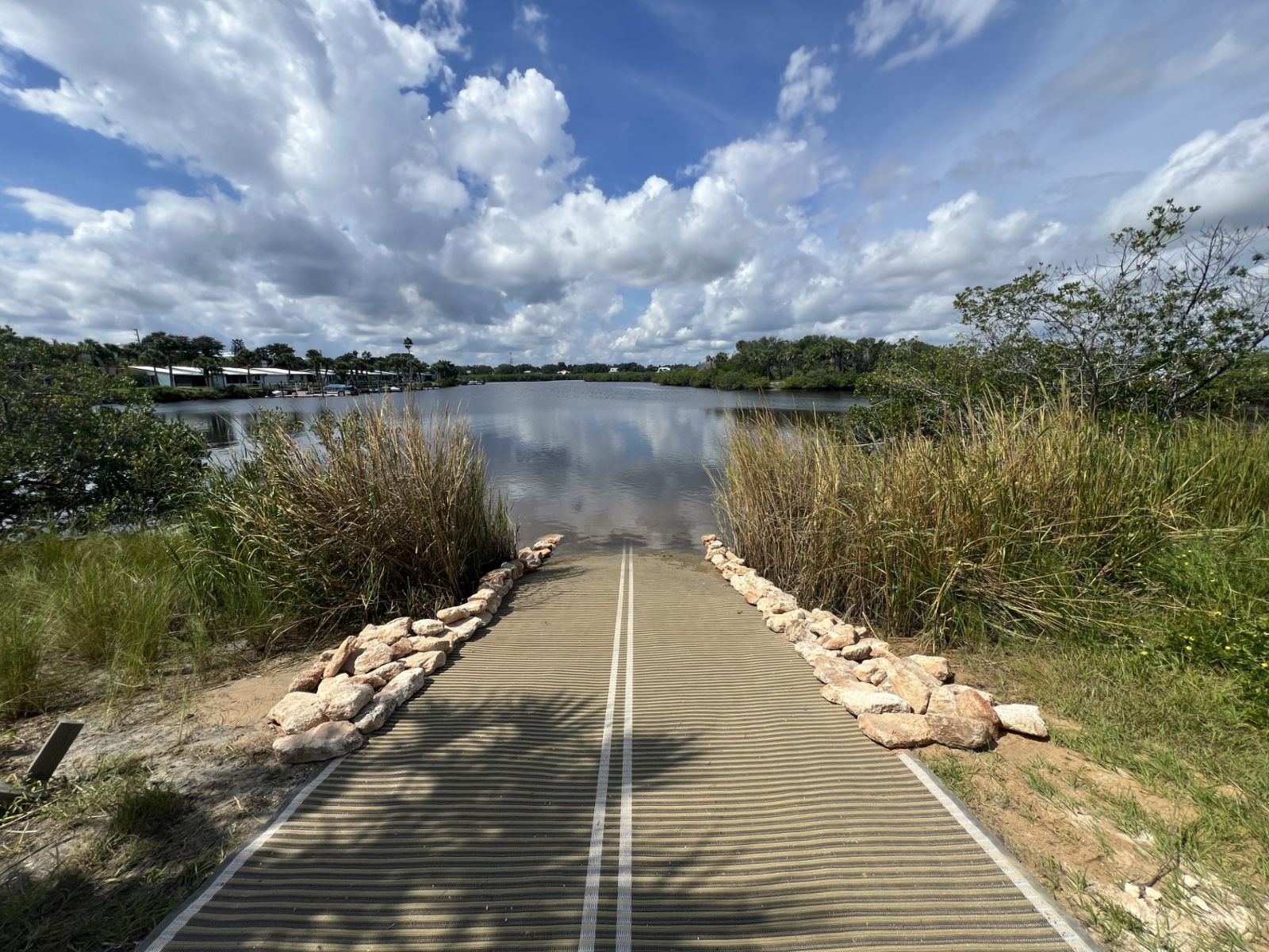 Kayak Launch in New Smyrna Beach, Florida.