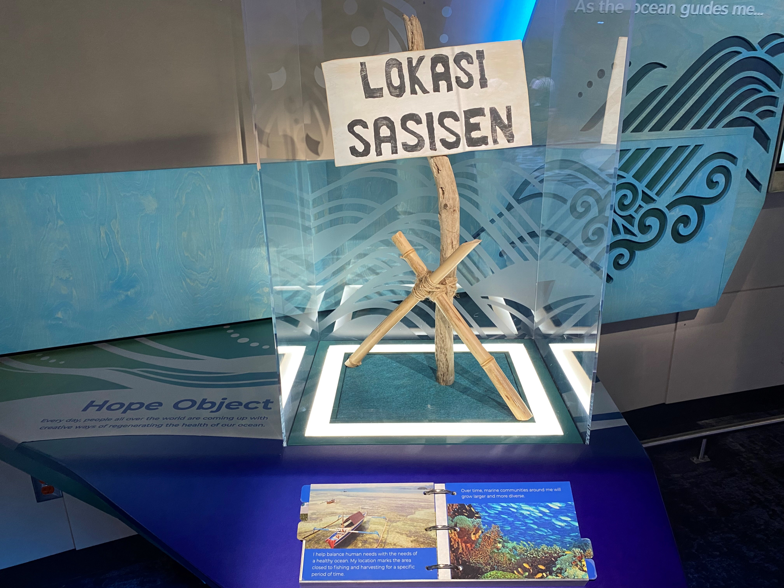 Seattle Aquarium Sasi Sign Hope Object